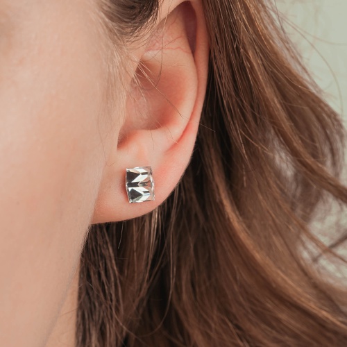 Пусеты Fiore Luna Cristal, SWE0127/2 C G фото 4